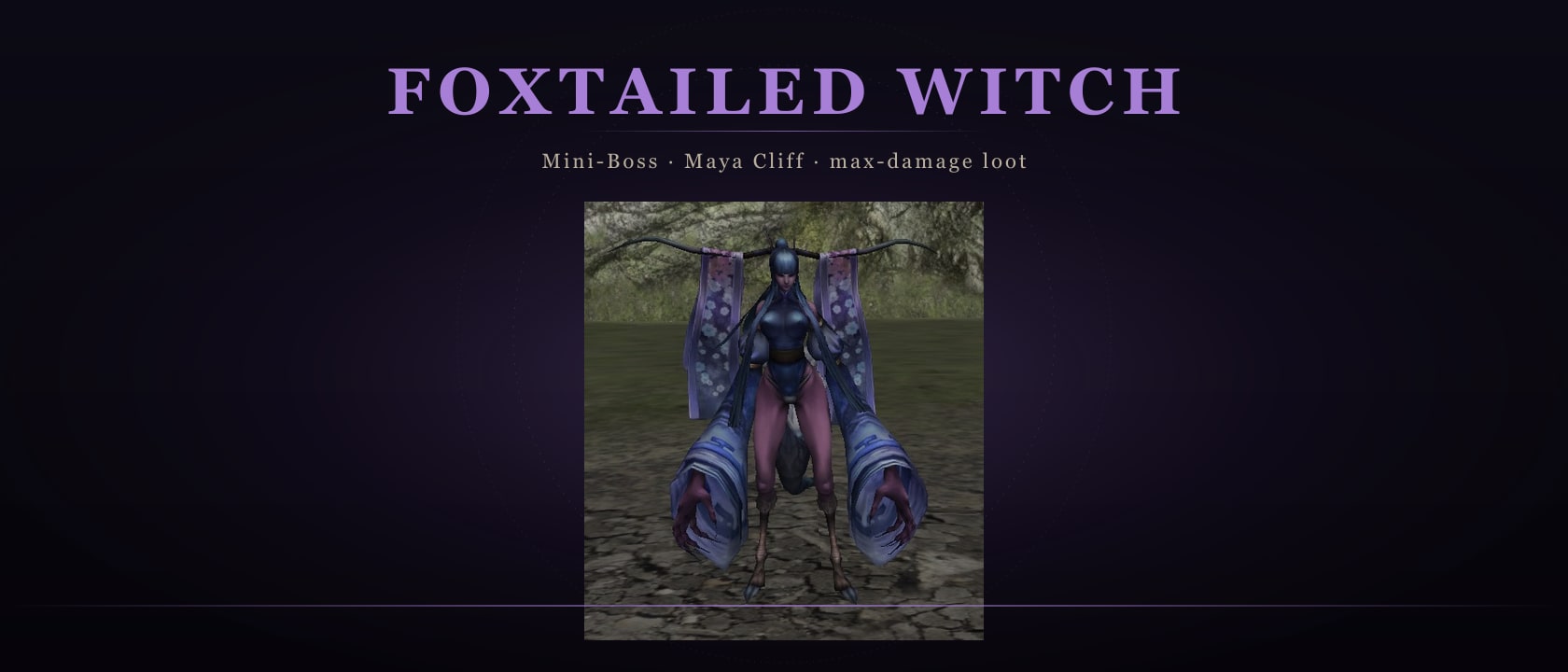 Foxtailed Witch