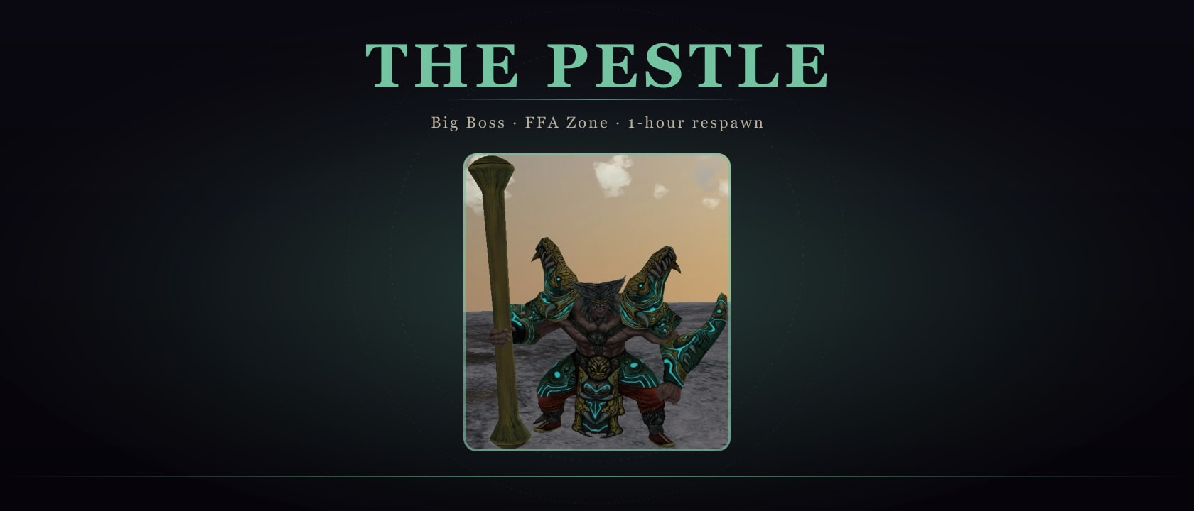 The Pestle