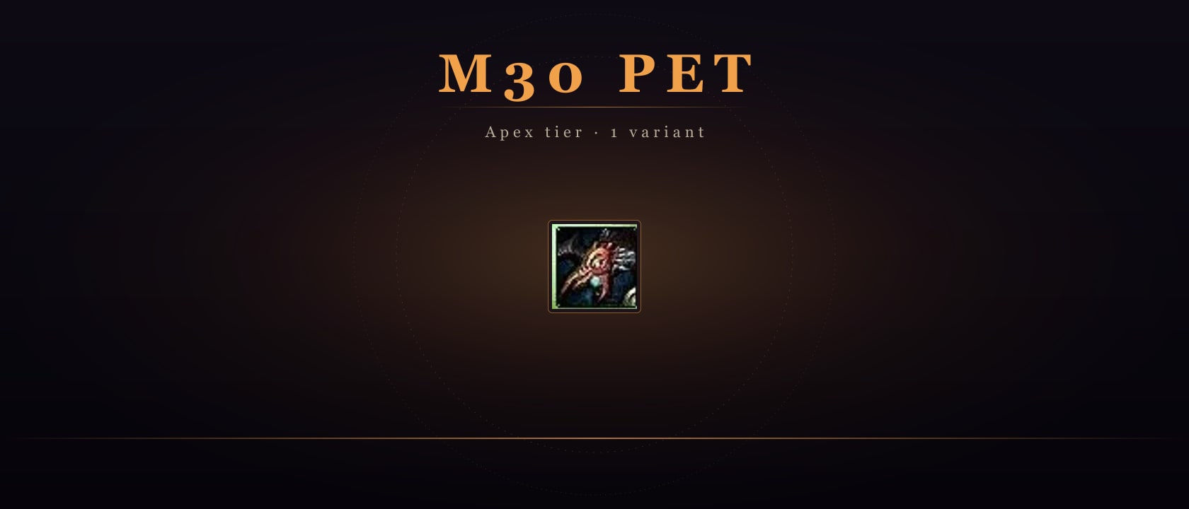 M30 Pet