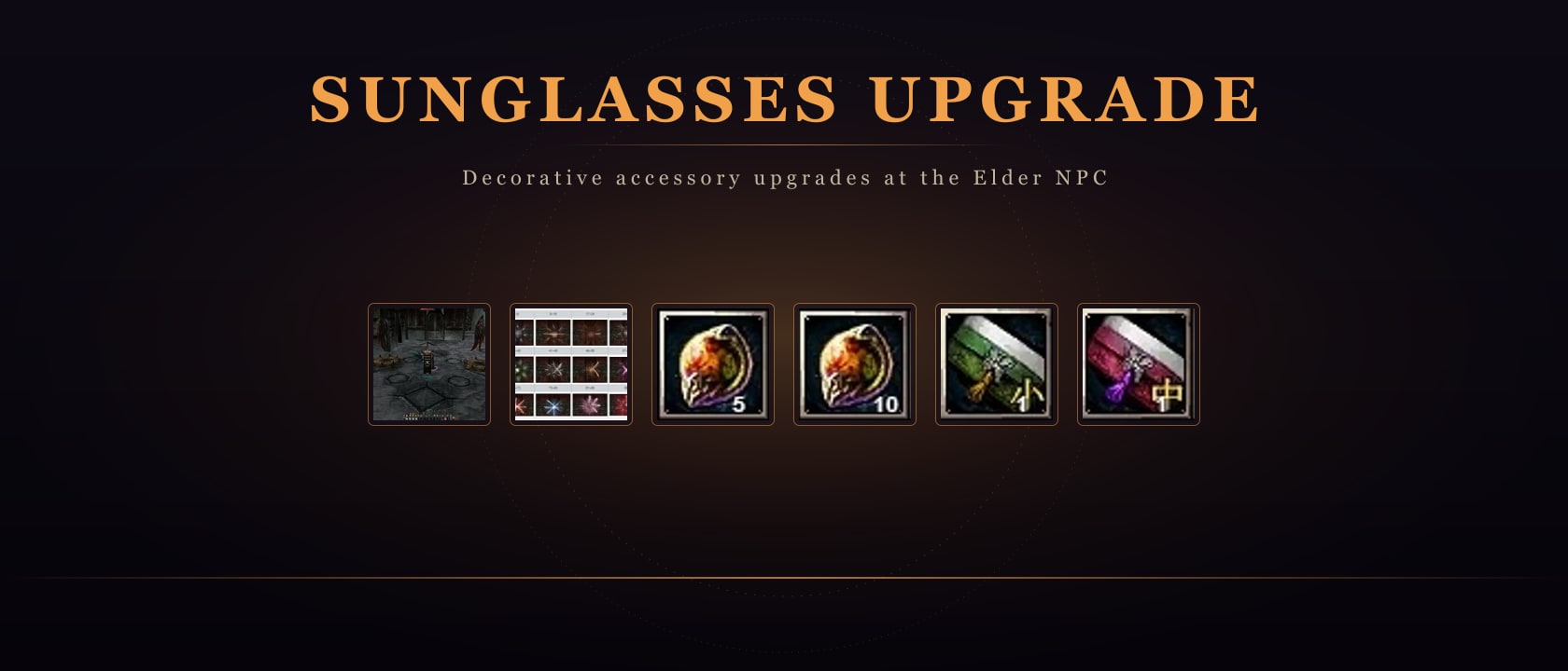 Sunglasses Upgrade System