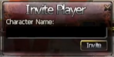 Invite duel popup