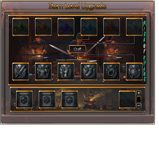 Item Level Upgrade window